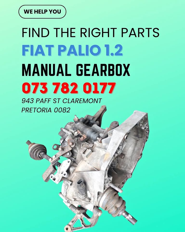 Fiat palio 1.2 manual gearbox - Private Seller Fiat palio 1.2 manual gearbox - Private Seller