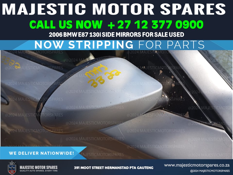 2006 BMW 130i side mirrors Second Hand for sale SILVER - Private Seller 2006 BMW 130i side mirrors Second Hand for sale SILVER - Private Seller