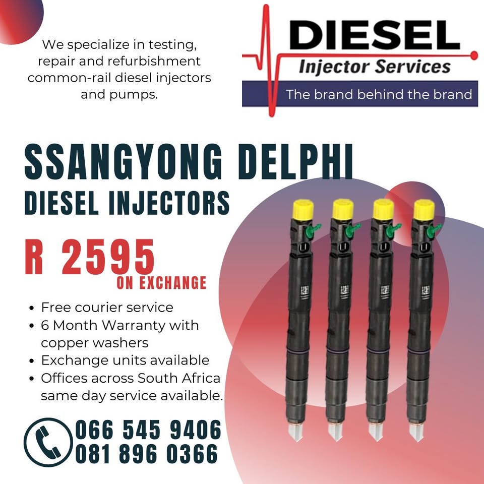 SSANGYONG DELPHI DIESEL INJECTOR REFURBISHMENT - Private Seller SSANGYONG DELPHI DIESEL INJECTOR REFURBISHMENT - Private Seller