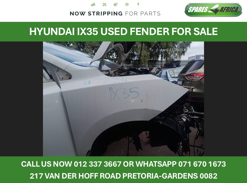 Hyundai IX35 Used Fender for Sale - Private Seller Hyundai IX35 Used Fender for Sale - Private Seller
