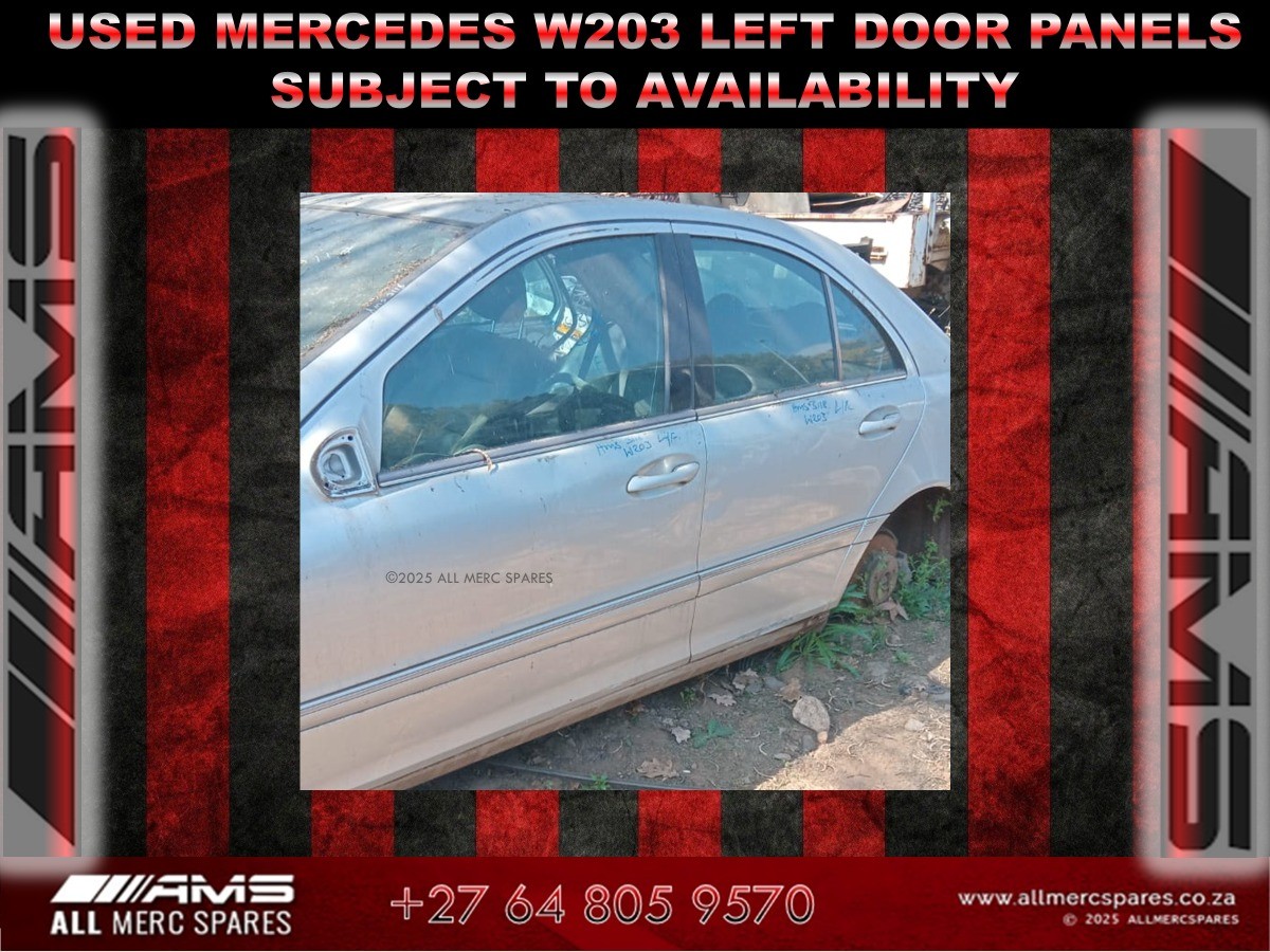USED MERCEDES W203 LEFT DOOR PANELS – GENUINE & AFFORDABLE! - Private Seller USED MERCEDES W203 LEFT DOOR PANELS – GENUINE & AFFORDABLE! - Private Seller