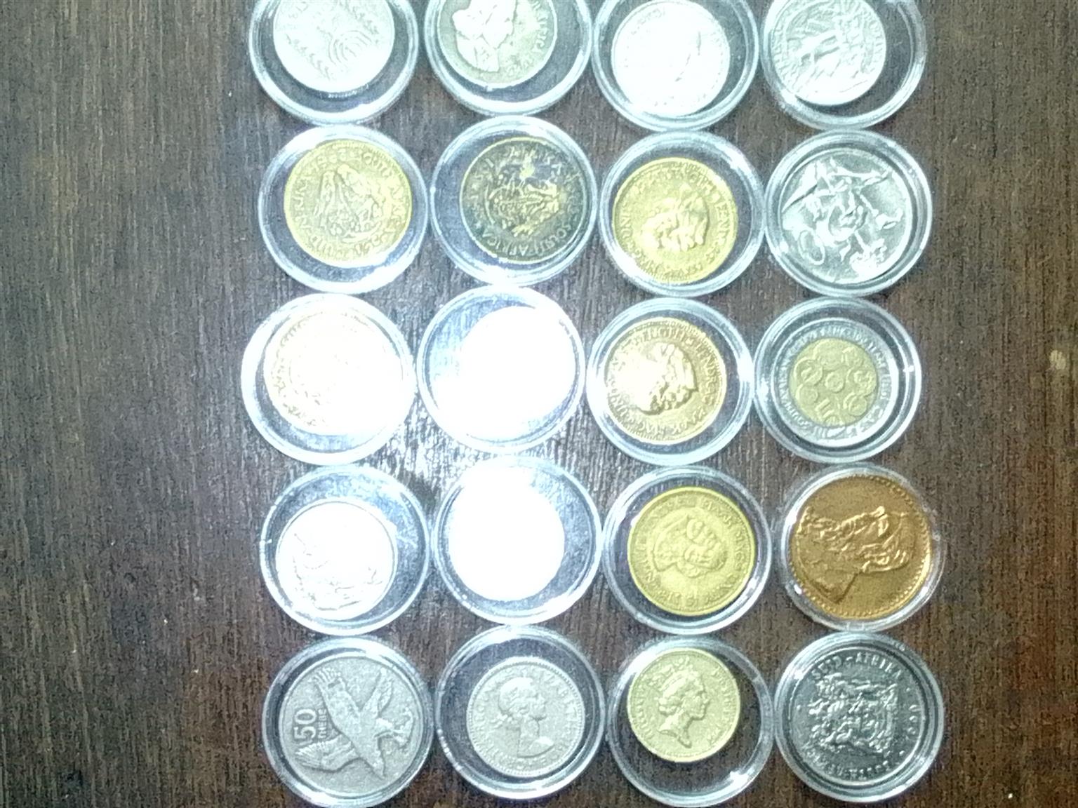 Old countries coins and Notes