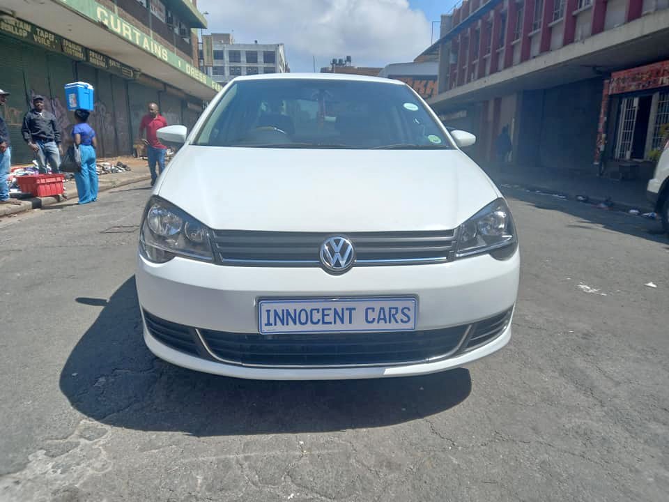 2015 VW POLO VIVO SEDAN 1.4 PETROL, MANUAL TRANSMISSION, WHITE COLOUR, MILEAGE 91000KM