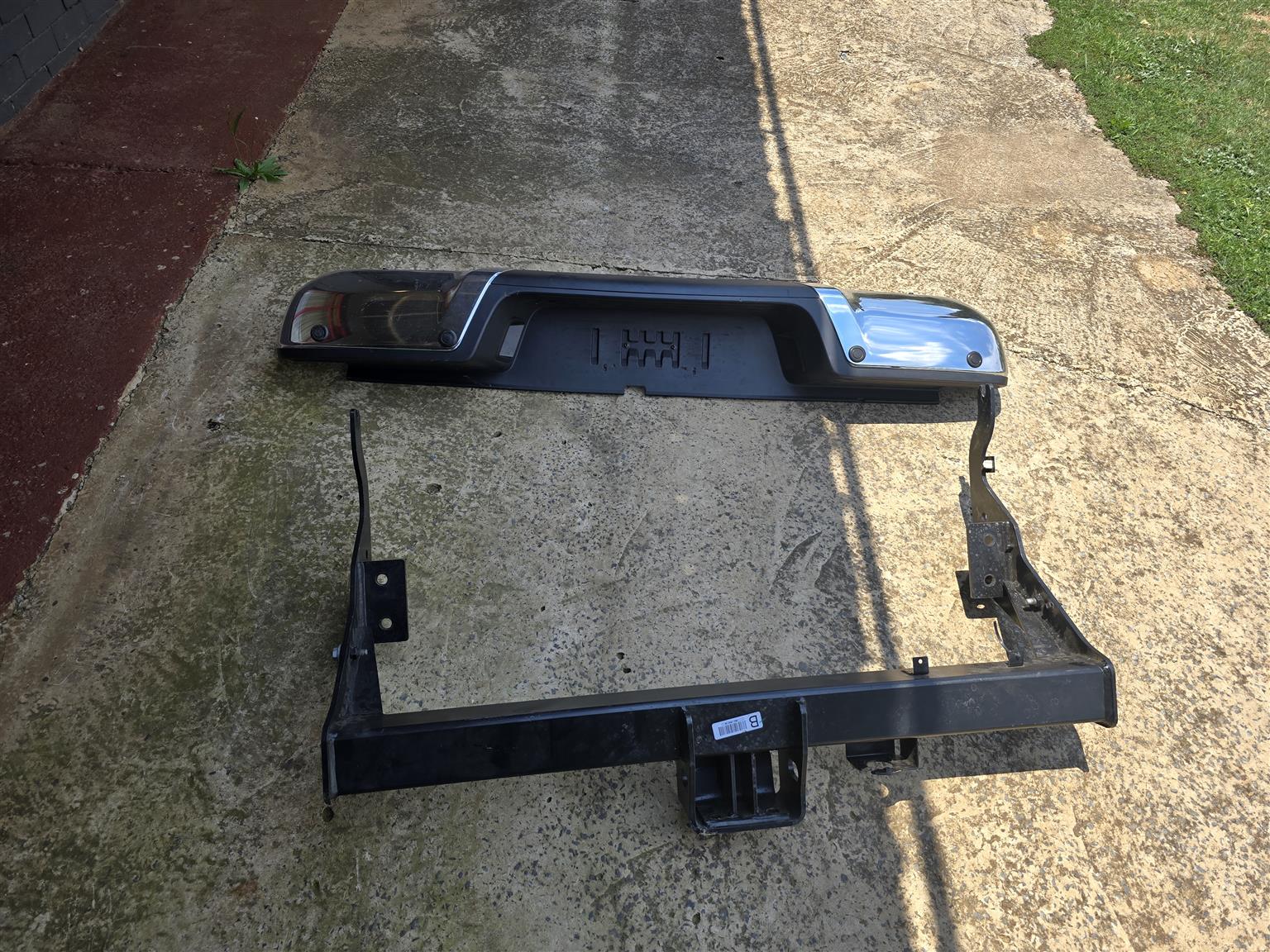 Rear Chrome Bumber Ford Ranger T7 - Private Seller Rear Chrome Bumber Ford Ranger T7 - Private Seller