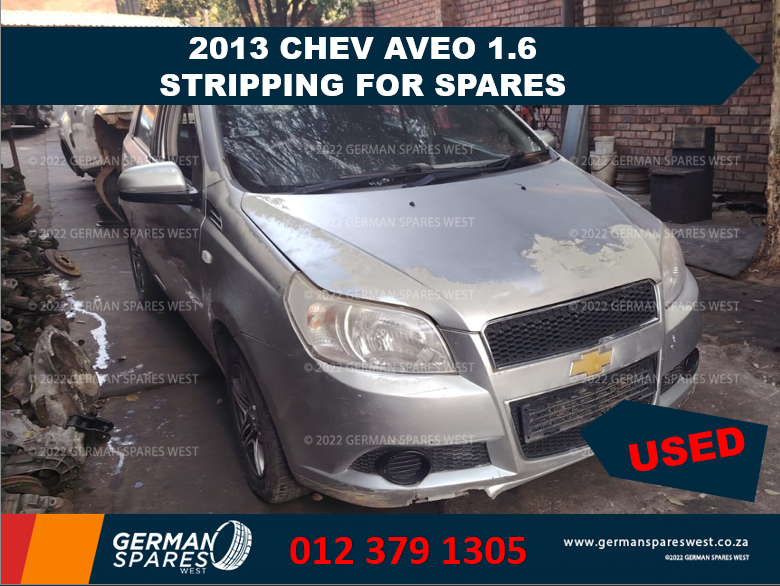 2013 CHEV AVEO 1.6 STRIPPING FOR SPARES - Private Seller 2013 CHEV AVEO 1.6 STRIPPING FOR SPARES - Private Seller