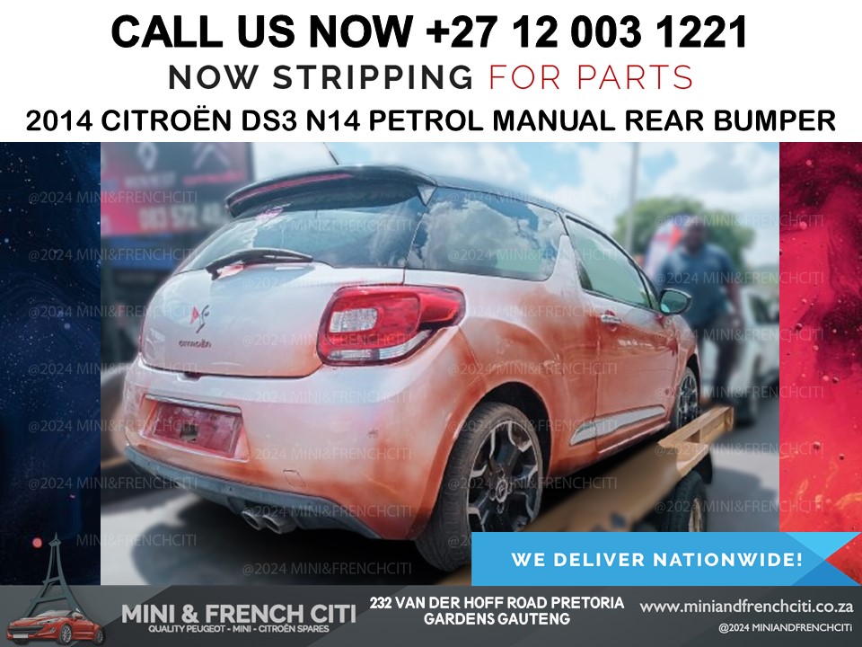 CITROEN DS3 2014 REAR BUMPER FOR SALE - Private Seller