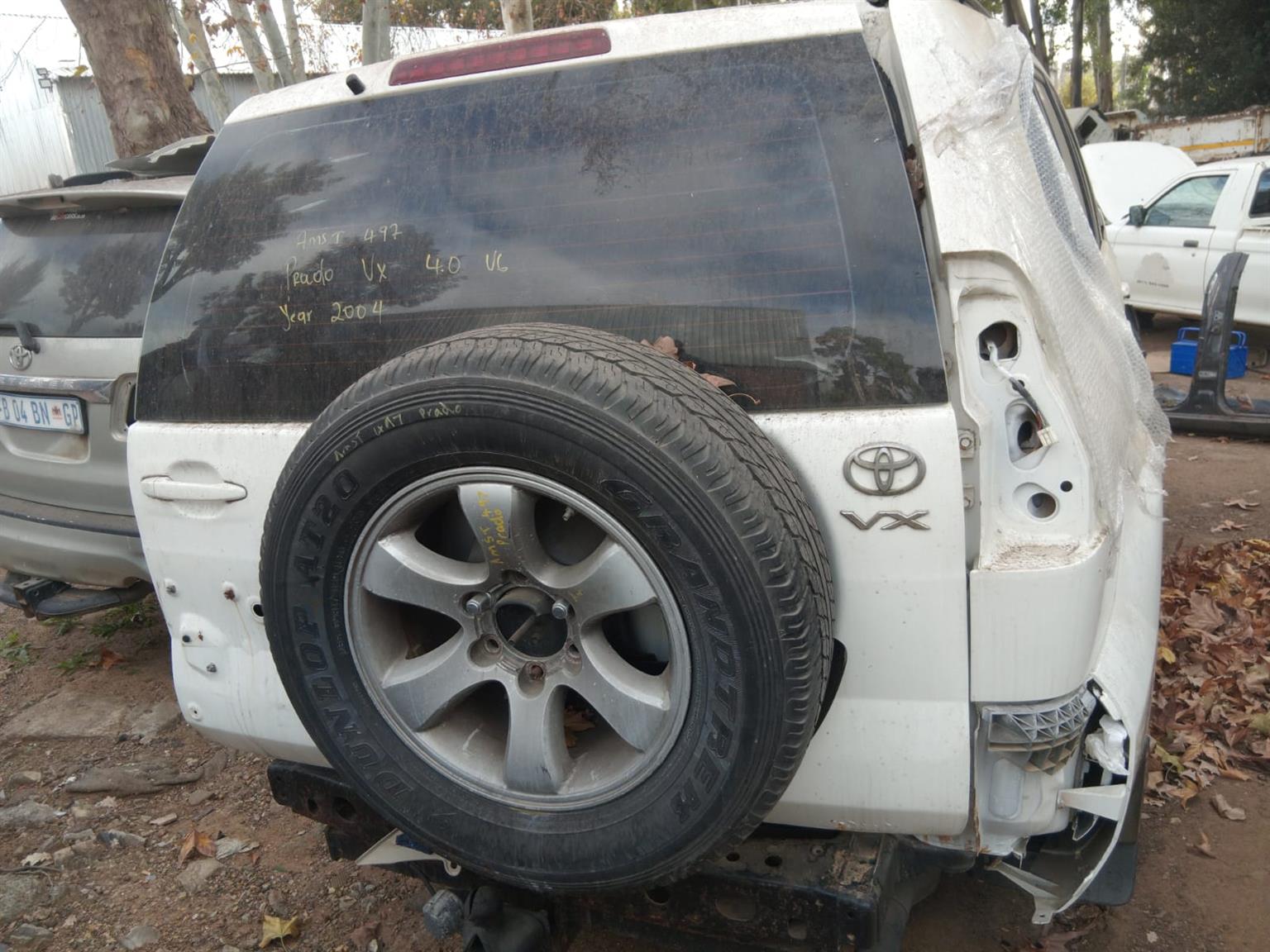 USED TOYOTA PRADO TAILGATE FOR SALE - Private Seller USED TOYOTA PRADO TAILGATE FOR SALE - Private Seller