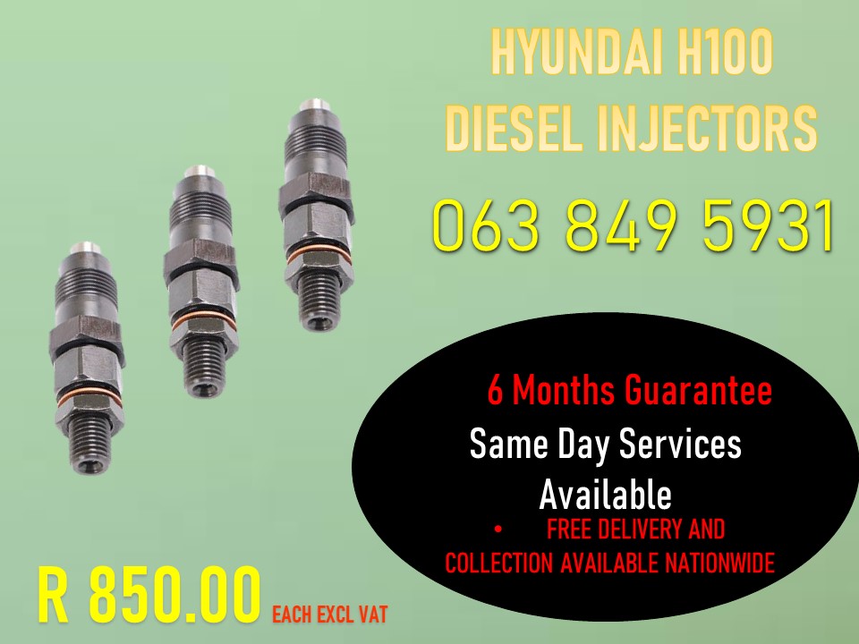 HYUNDAI H100 DIESEL INJECTORS HARTBEESPOORT NOORD WES - Private Seller HYUNDAI H100 DIESEL INJECTORS HARTBEESPOORT NOORD WES - Private Seller