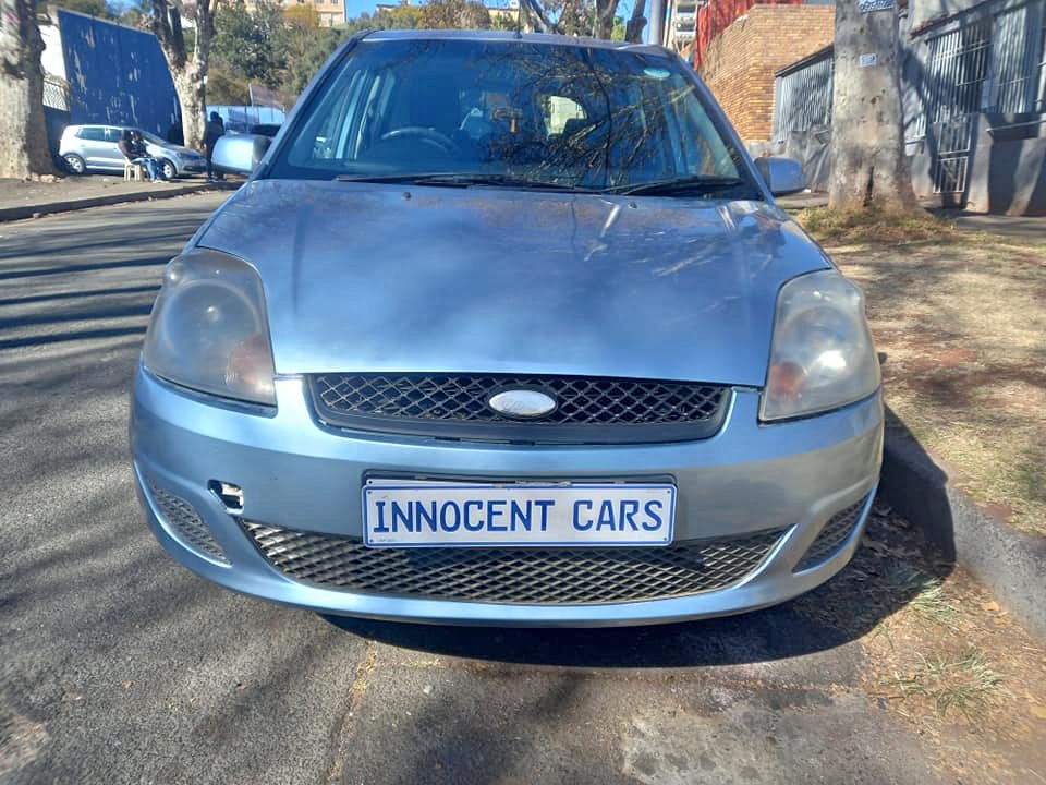 2008 FORD FIESTA 1.6 ENG PETROL, MANUAL, BLUE IN COLOR, MILEAGE