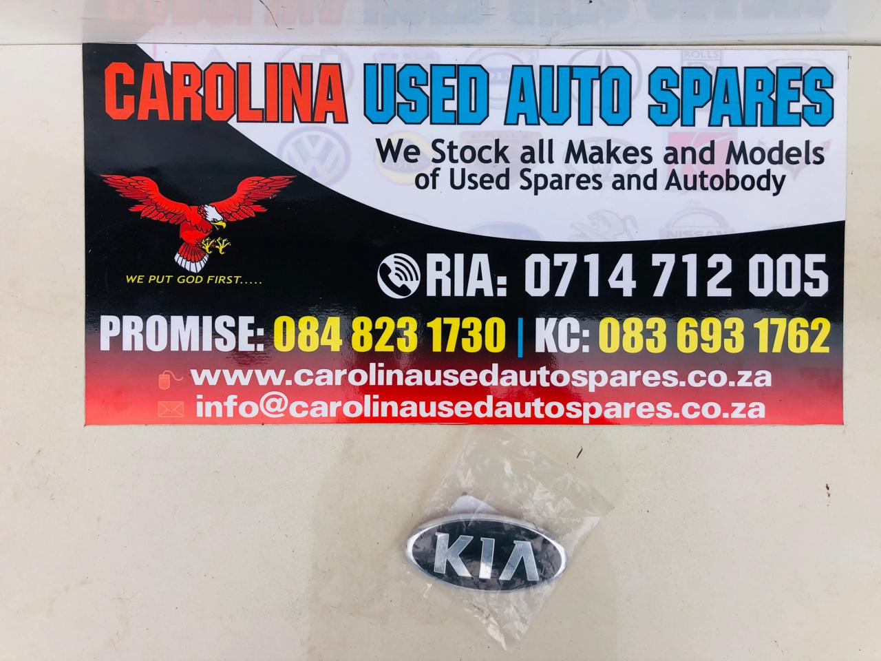 Kia Rio /Forte Emblem/badge front bumper - Private Seller Kia Rio /Forte Emblem/badge front bumper - Private Seller