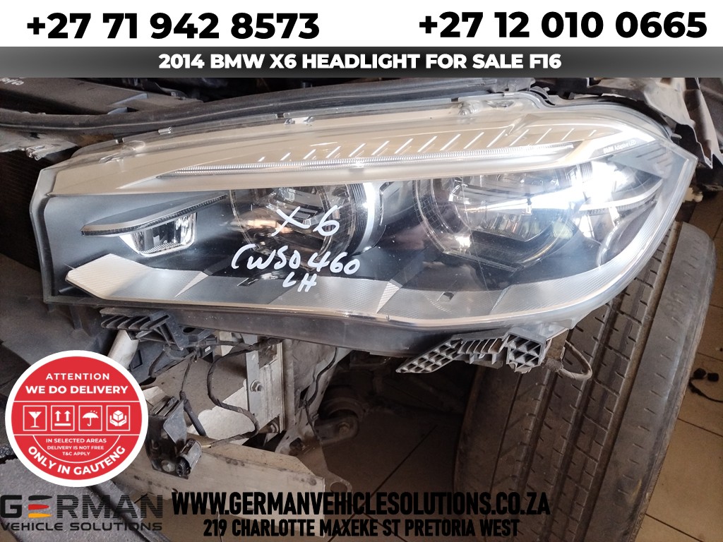 2014 BMW x6 headlight for sale f16
