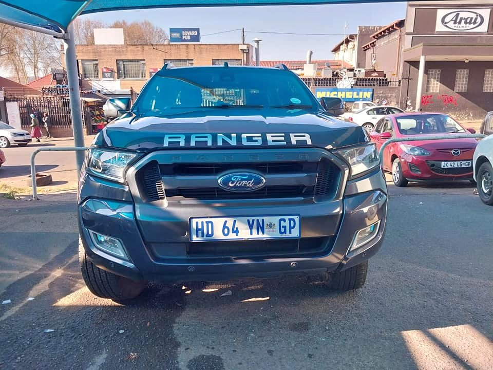 2017 FORD RANGER 3.2 WILD TRACK 113 000KM GREY COLOR AUTOMATIC DIESEL