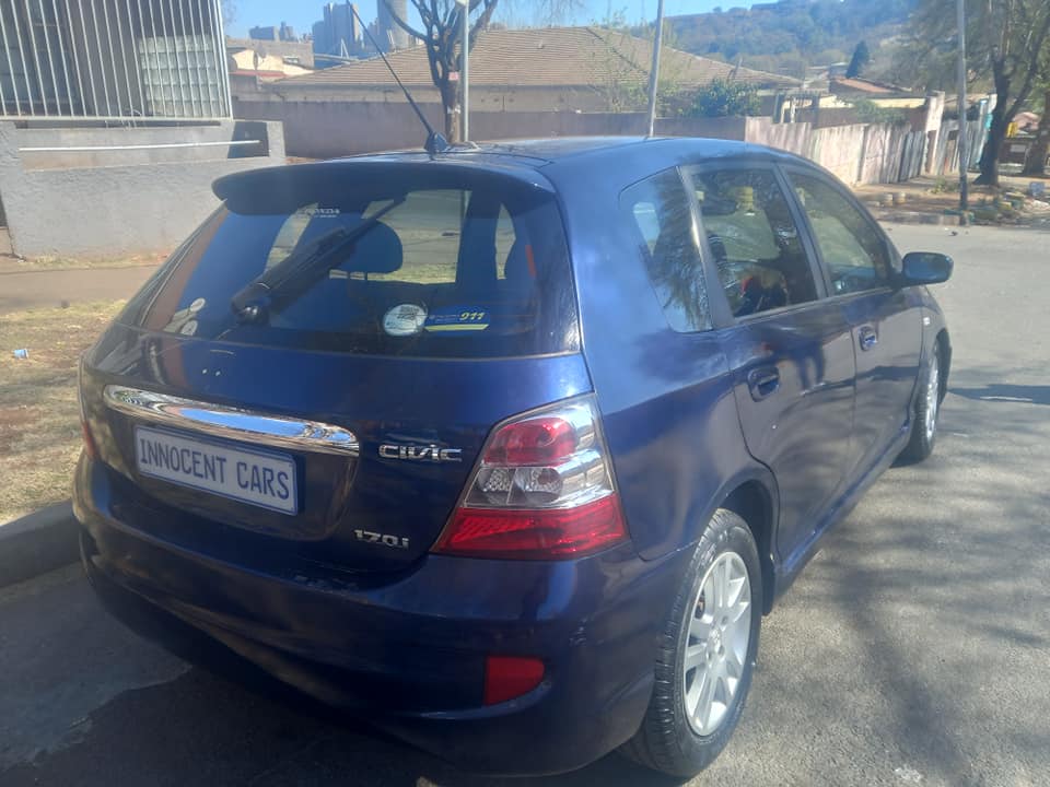 2005 HONDA CIVIC 1.4 PETROL, MANUAL, BLUE COLOR, MILEAGE 107000KMS