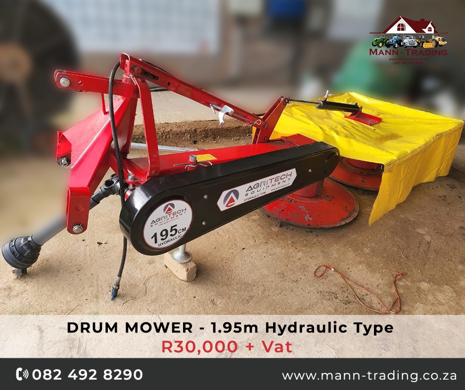 Drum Mower 1.95m Hydraulic Type Junk Mail Marketplace