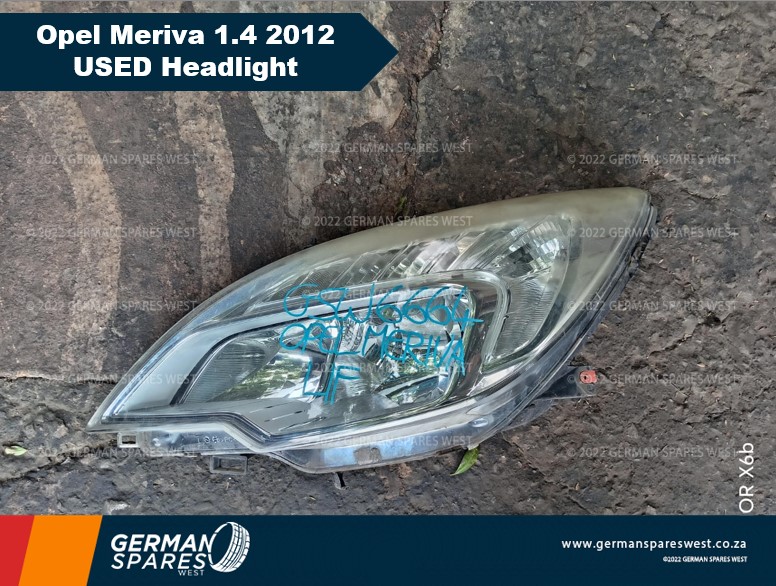 Opel Meriva 1.4 2012 USED Headlight for sale - Private Seller
