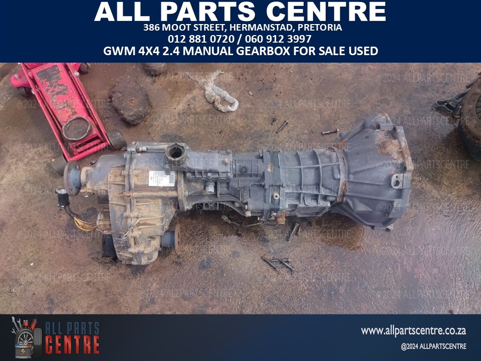 GWM 4×4 2.4 manual gearbox for sale used