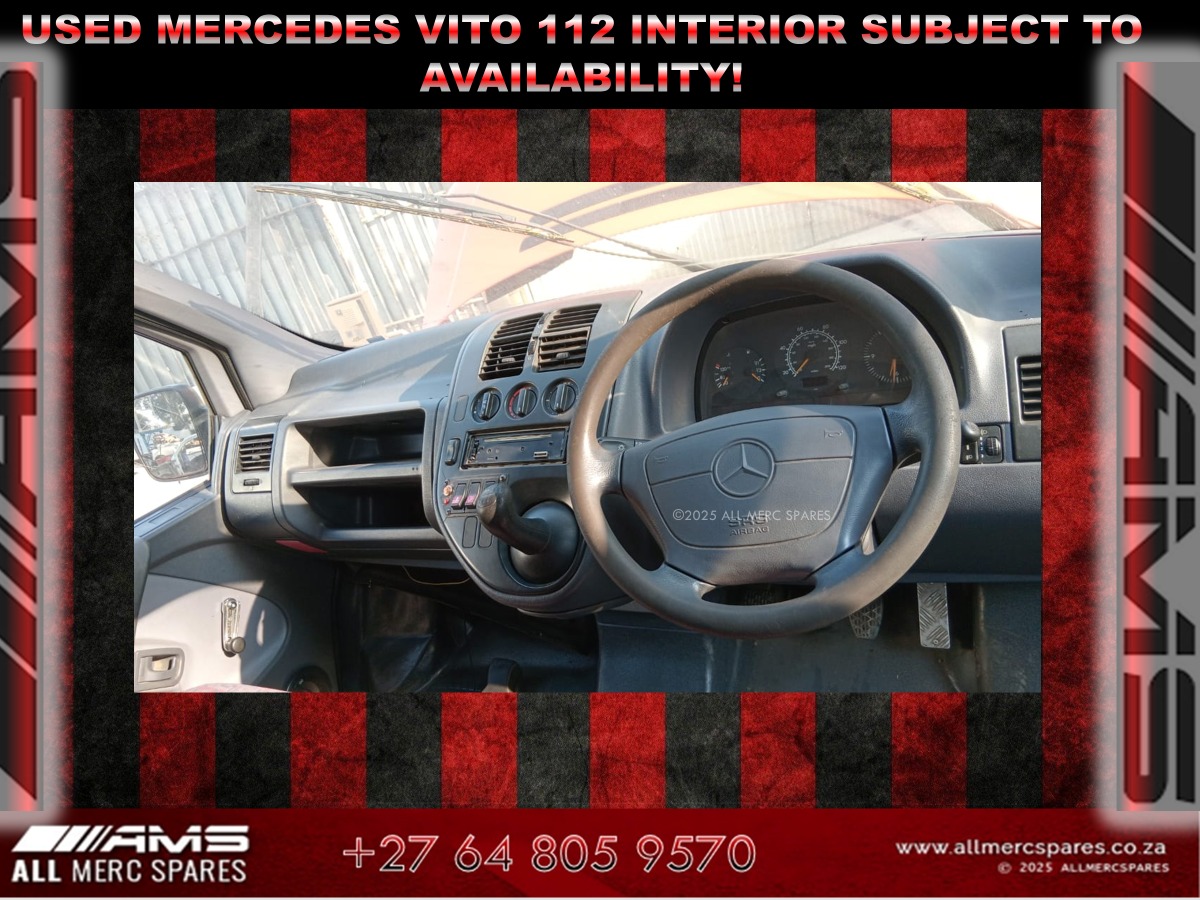Used Mercedes Vito 112 W639 Interior – For Sale! - Private Seller Used Mercedes Vito 112 W639 Interior – For Sale! - Private Seller