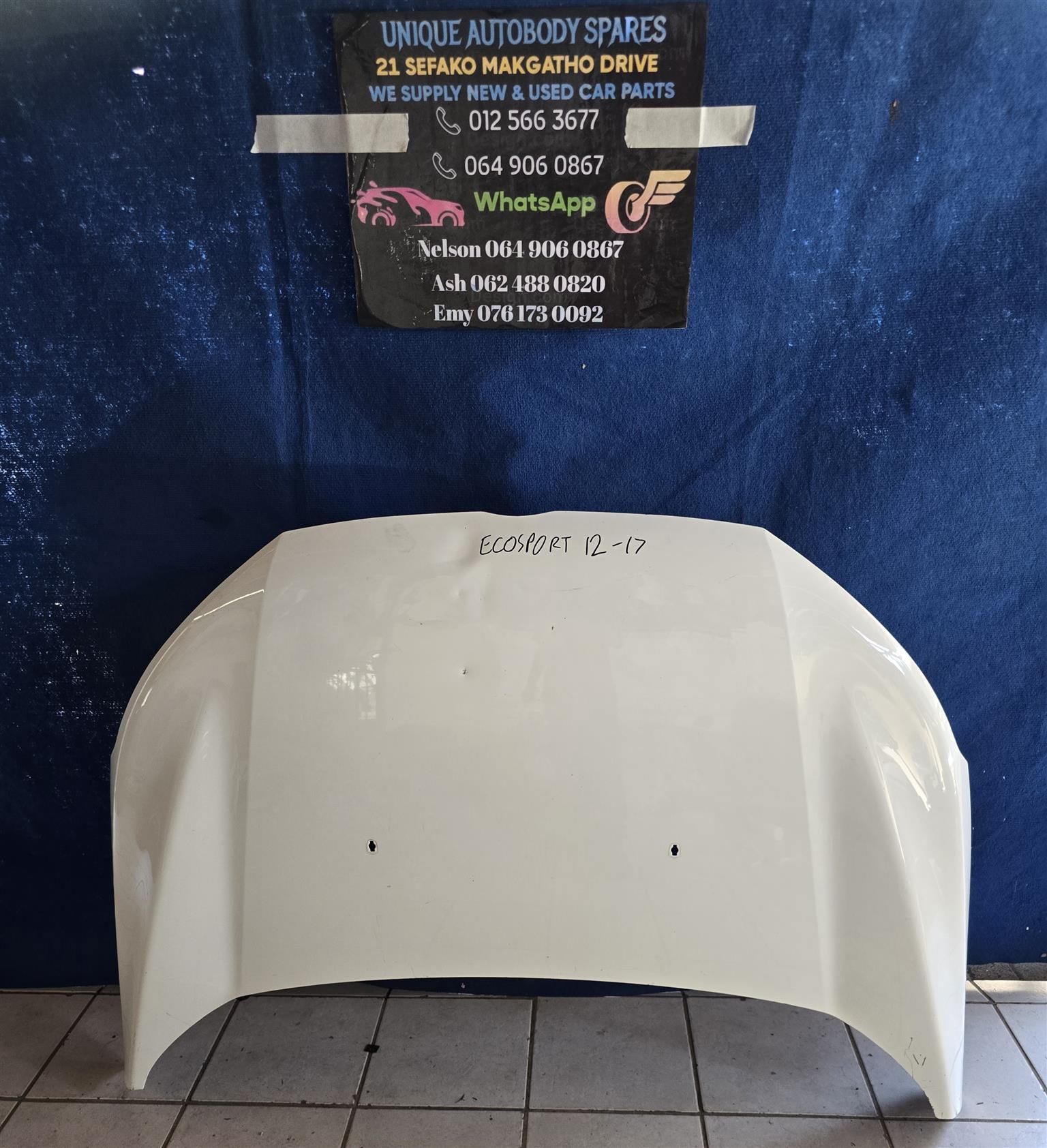 Ford Eco sport Bonnet 12-18