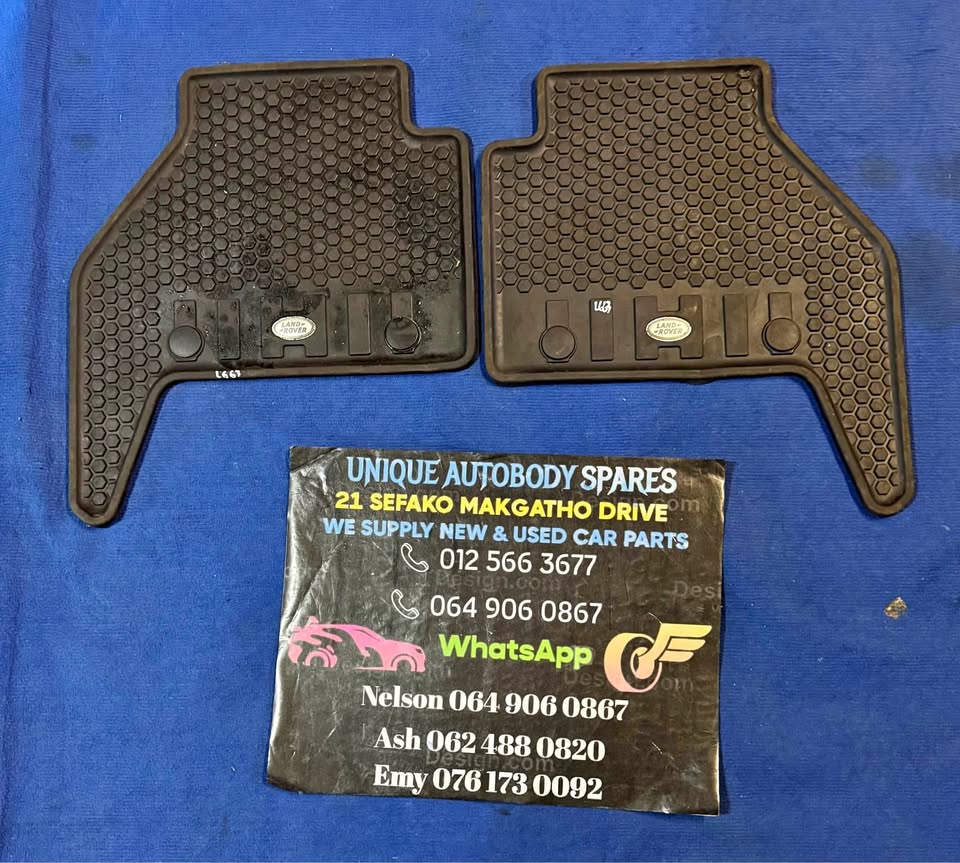 Land Rover Defender L663 Floor Mat Set - Private Seller Land Rover Defender L663 Floor Mat Set - Private Seller