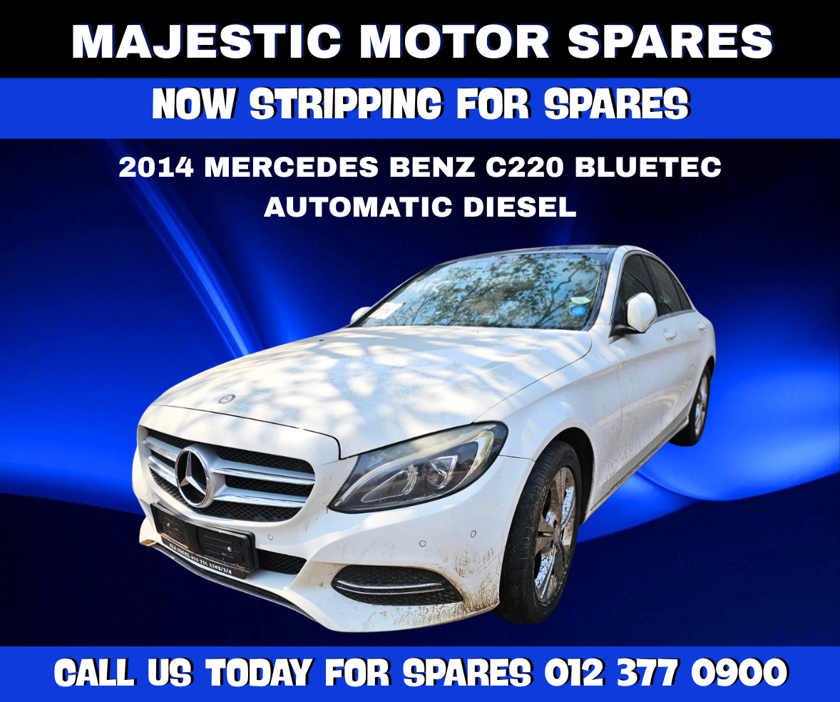 2014 Mercedes C220 Bluetec Automatic Diesel – Now Stripping for Spares - Private Seller 2014 Mercedes C220 Bluetec Automatic Diesel – Now Stripping for Spares - Private Seller