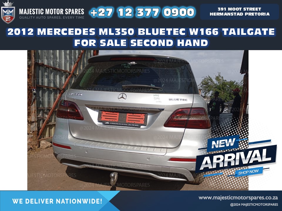Mercedes ML350 Bluetec W166 Tailgate for Sale - Private Seller