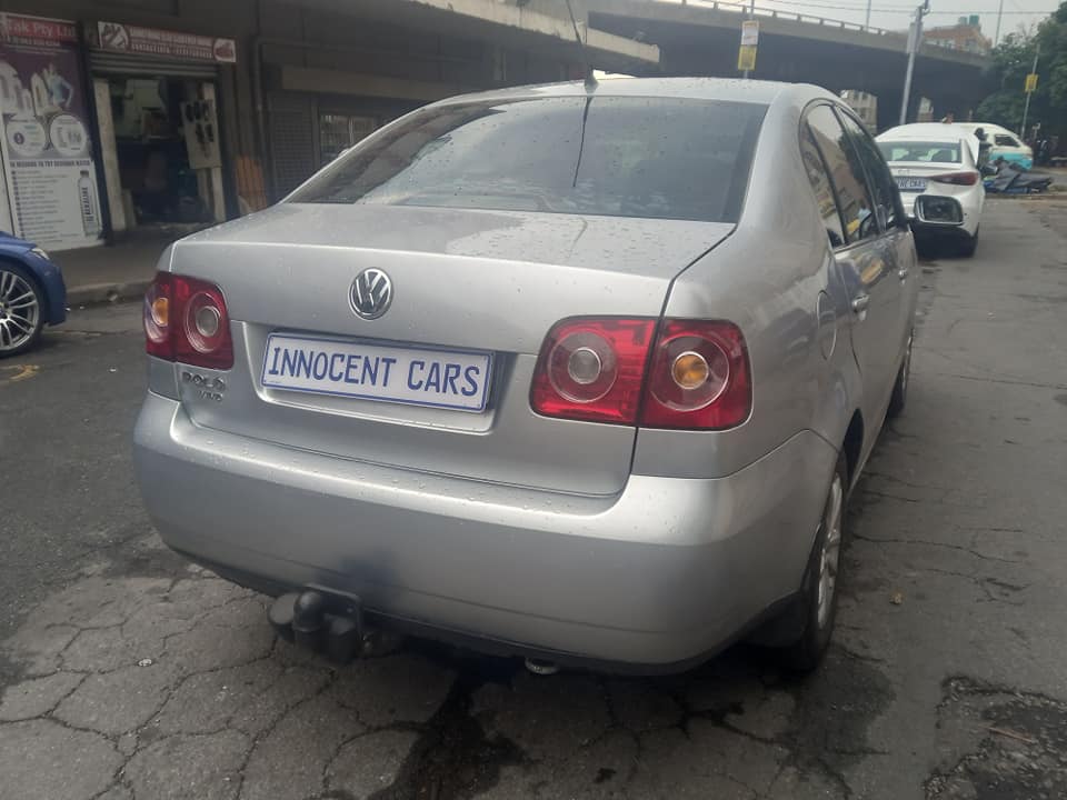 2011 VW POLO VIVO SEDAN 1.4 PETROL, MANUAL TRANSMISSION, SILVER COLOUR, MILEAGE 83000KM
