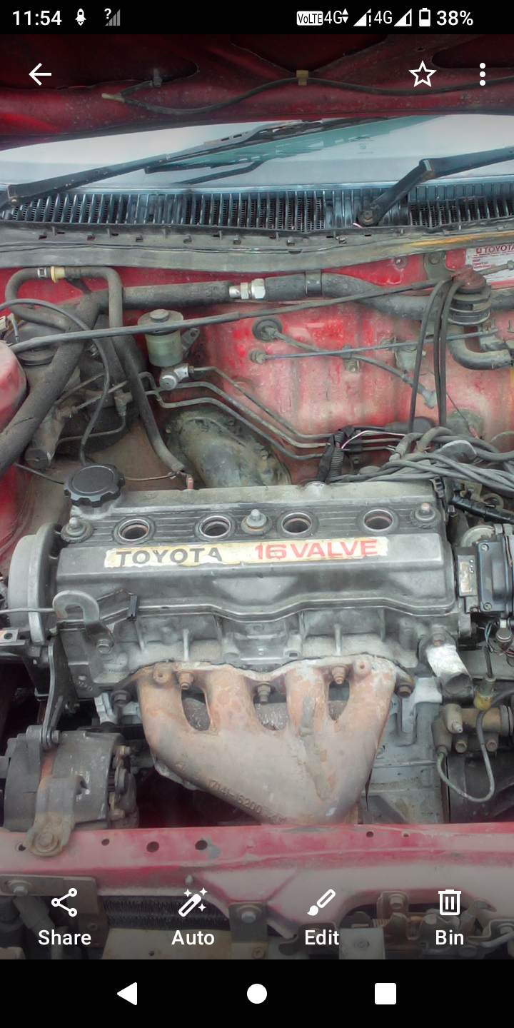 Toyota Corolla 4af motor and box - Private Seller