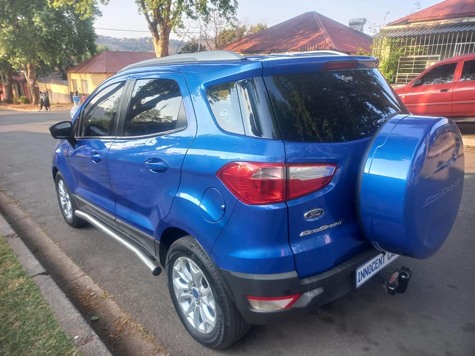 2018 FORD ECOSPORT TITANIUM 1.6 PETROL, AUTOMATIC, BLUE COLOR