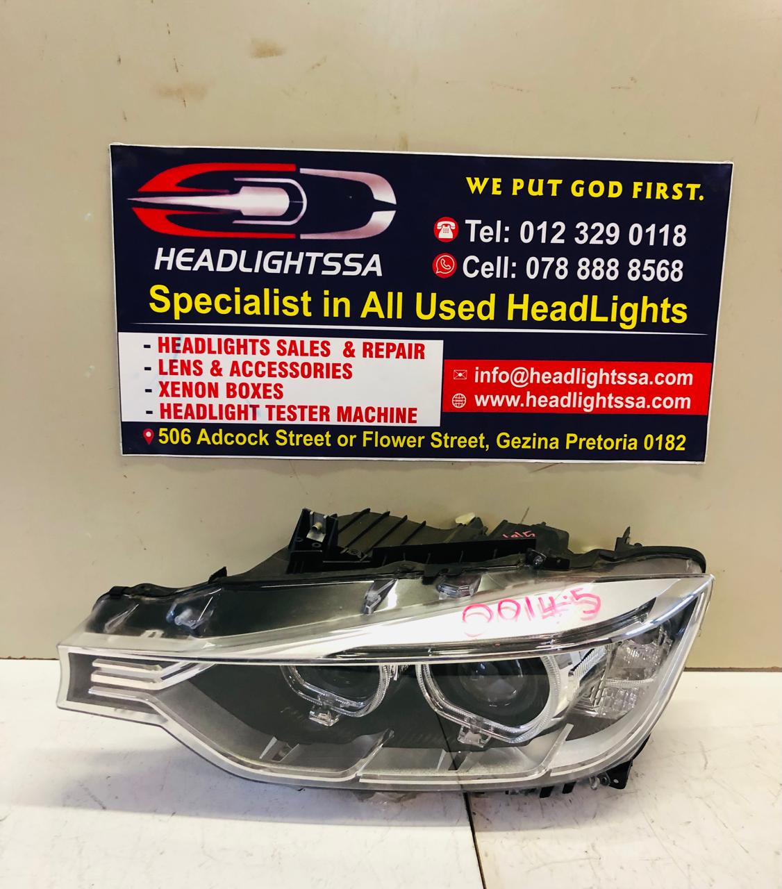 BMW F30 3 series left side xenon headlight (2014) - Private Seller BMW F30 3 series left side xenon headlight (2014) - Private Seller