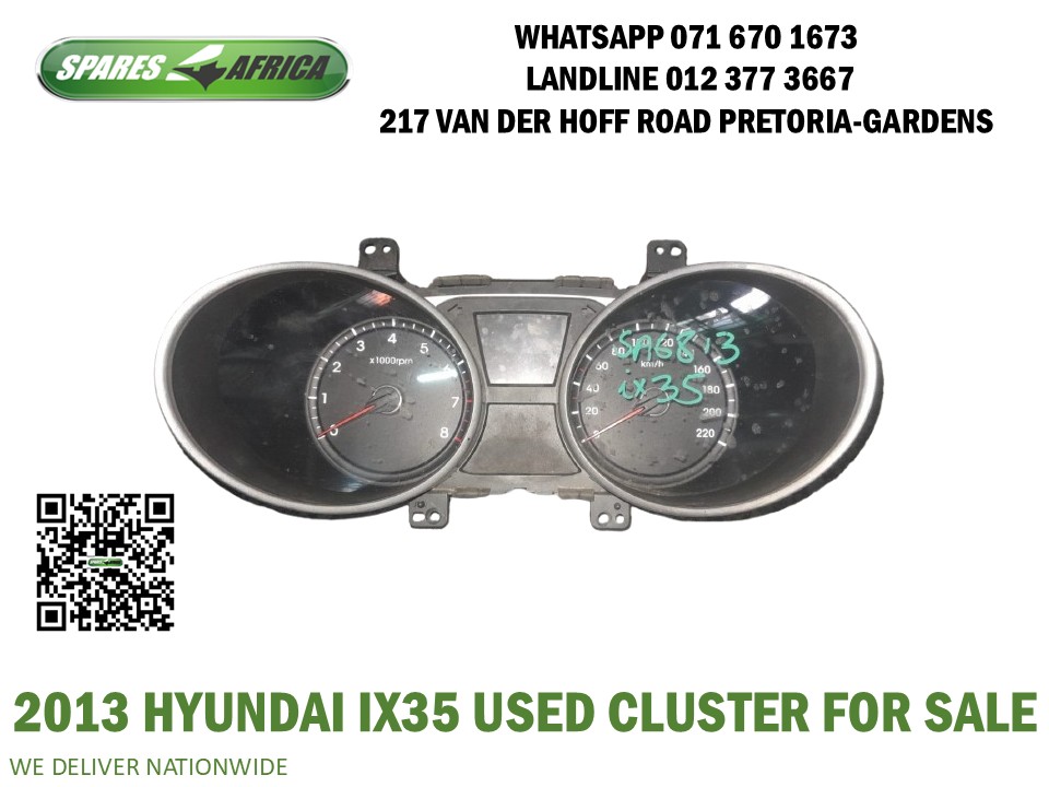 2013 Hyundai ix35 Used Cluster for Sale - Private Seller 2013 Hyundai ix35 Used Cluster for Sale - Private Seller
