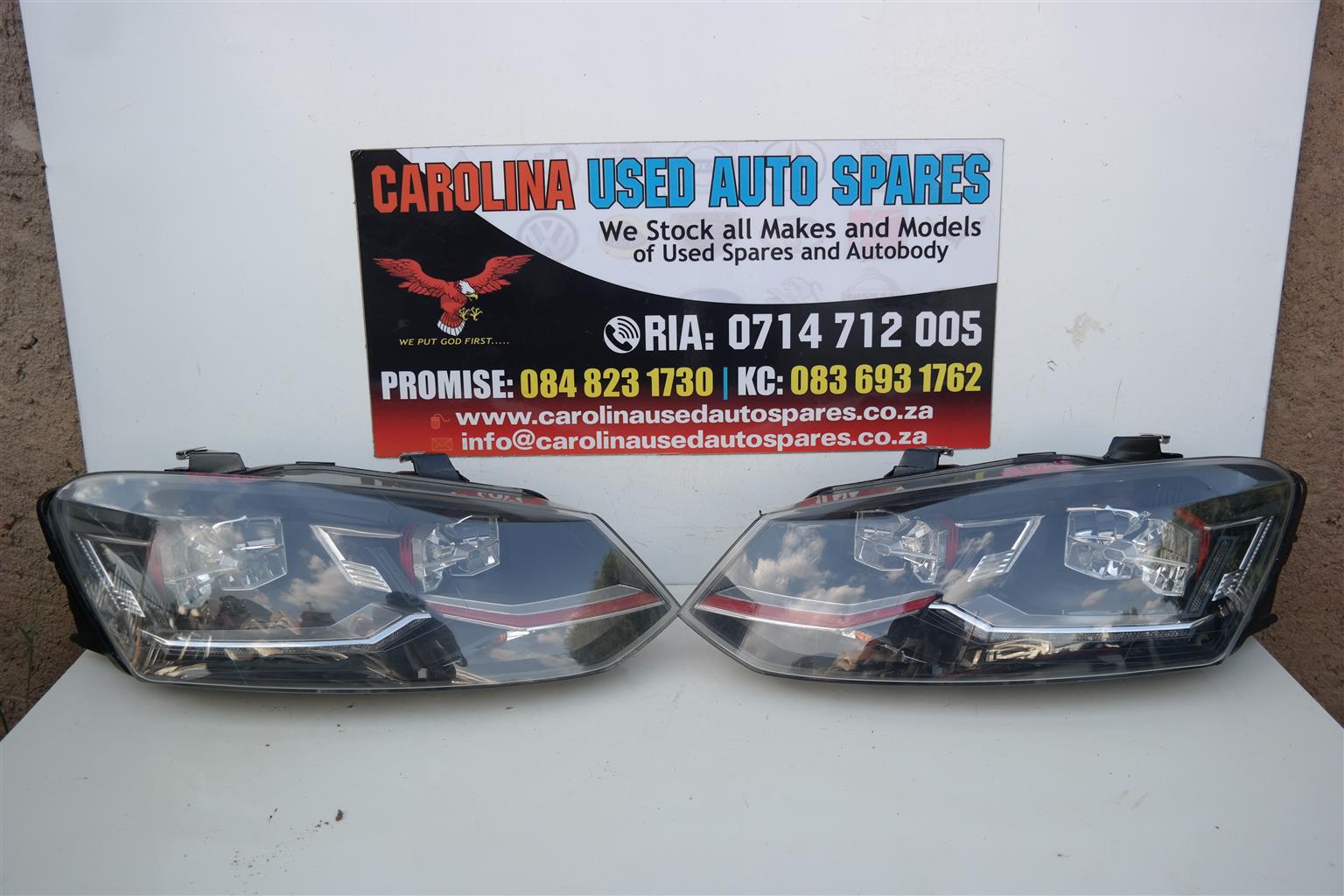 VW Polo 7 GTI left and right side xenon headlights - Private Seller