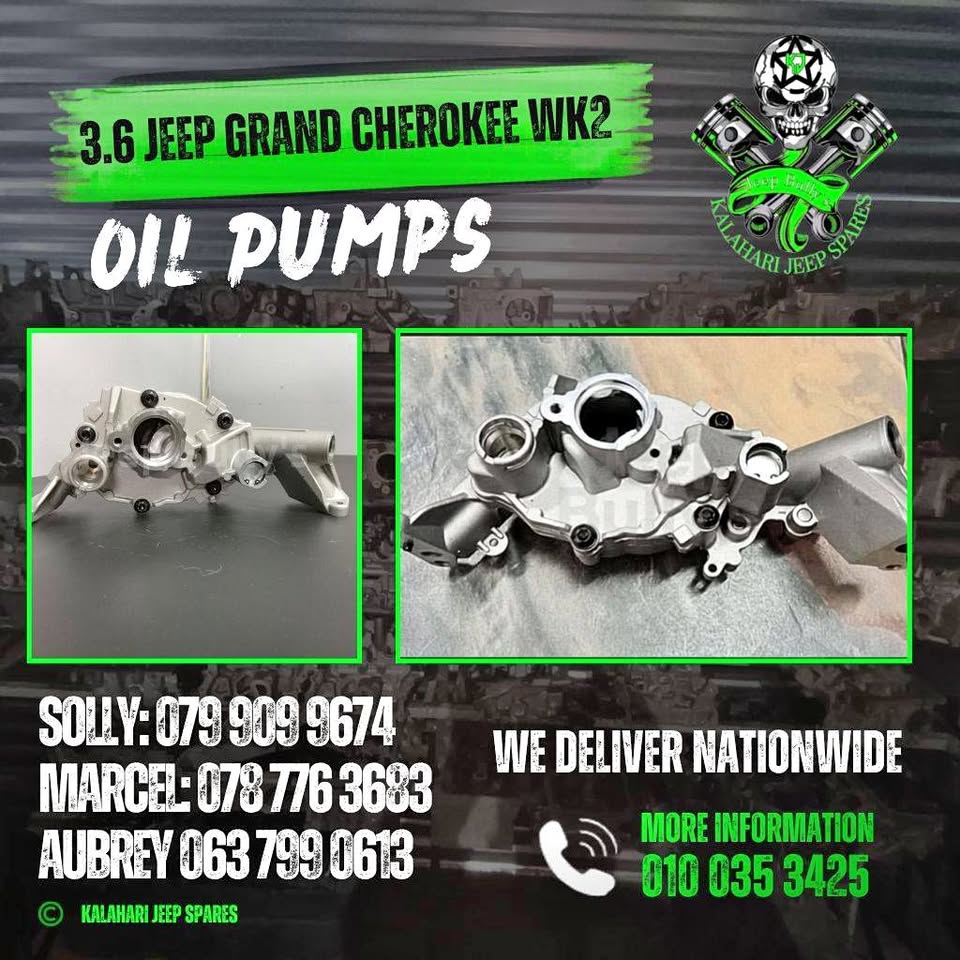 Jeep Grand Cherokee Wk2 Oil Pumps For Sale - Private Seller Jeep Grand Cherokee Wk2 Oil Pumps For Sale - Private Seller