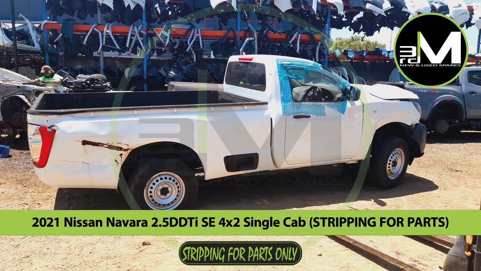 2021 NISSAN NAVARA 2.5DDTi SE 4x2 SINGLE CAB (STRIPPING FOR PARTS) - Private Seller 2021 NISSAN NAVARA 2.5DDTi SE 4x2 SINGLE CAB (STRIPPING FOR PARTS) - Private Seller