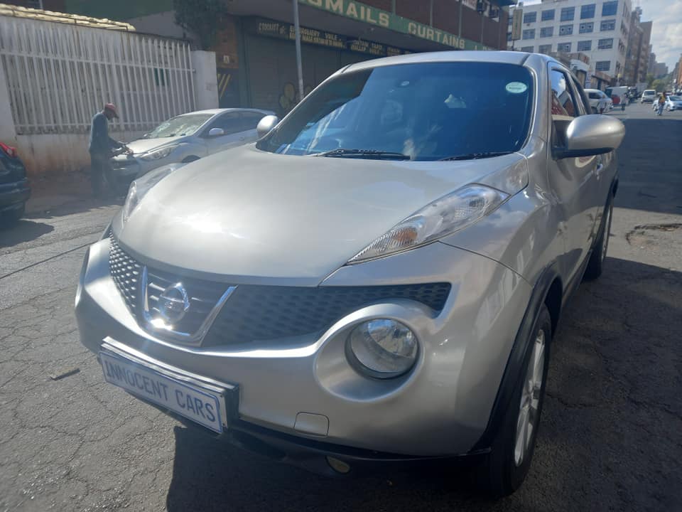 2012 NISSAN JUKE 1.6 TURBO PETROL, MANUAL TRANSMISSION, SILVER COLOUR