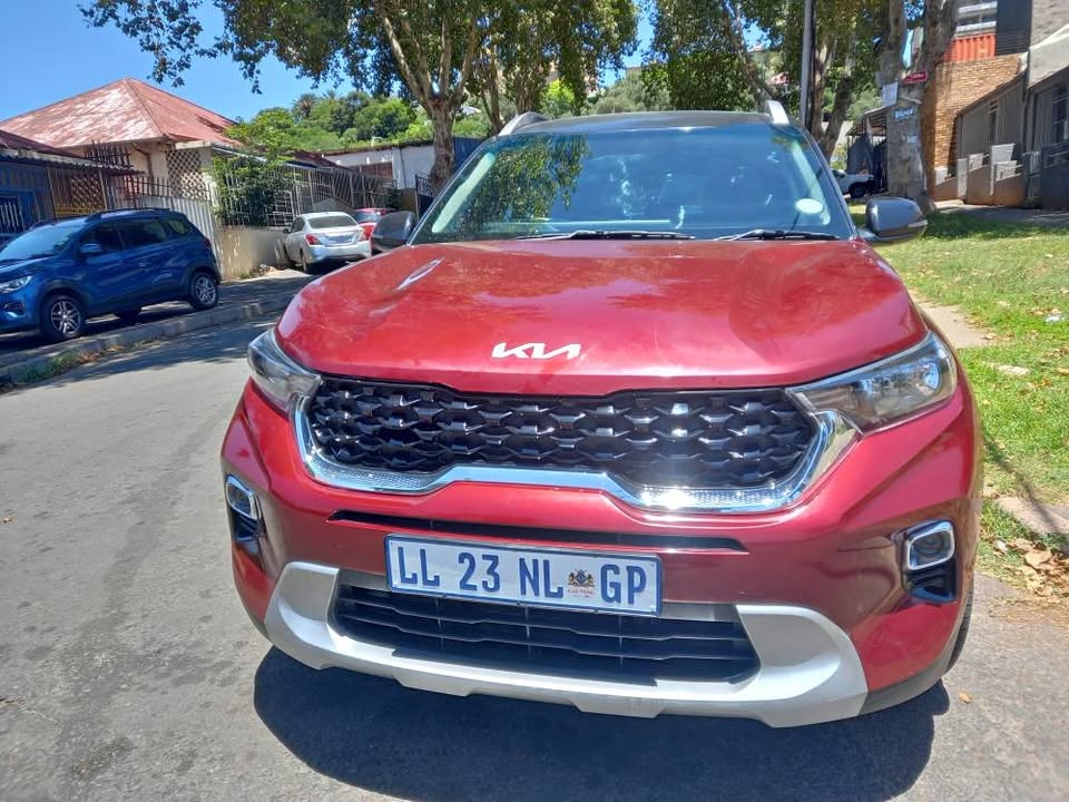 2023 KIA SONET ENG 1.5 PETROL, AUTOMATIC TRANSMISSION, MAROON COLOR