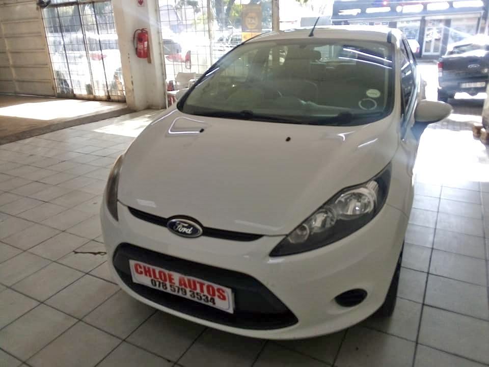 2012 FORD FIESTA 1.6  WHITE, MANUAL, PETROL