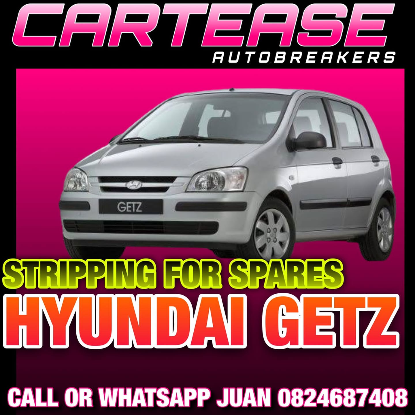 HYUNDAI GETZ 1.3LT 2094 #G4EA STRIPPING FOR SPARES - Private Seller HYUNDAI GETZ 1.3LT 2094 #G4EA STRIPPING FOR SPARES - Private Seller