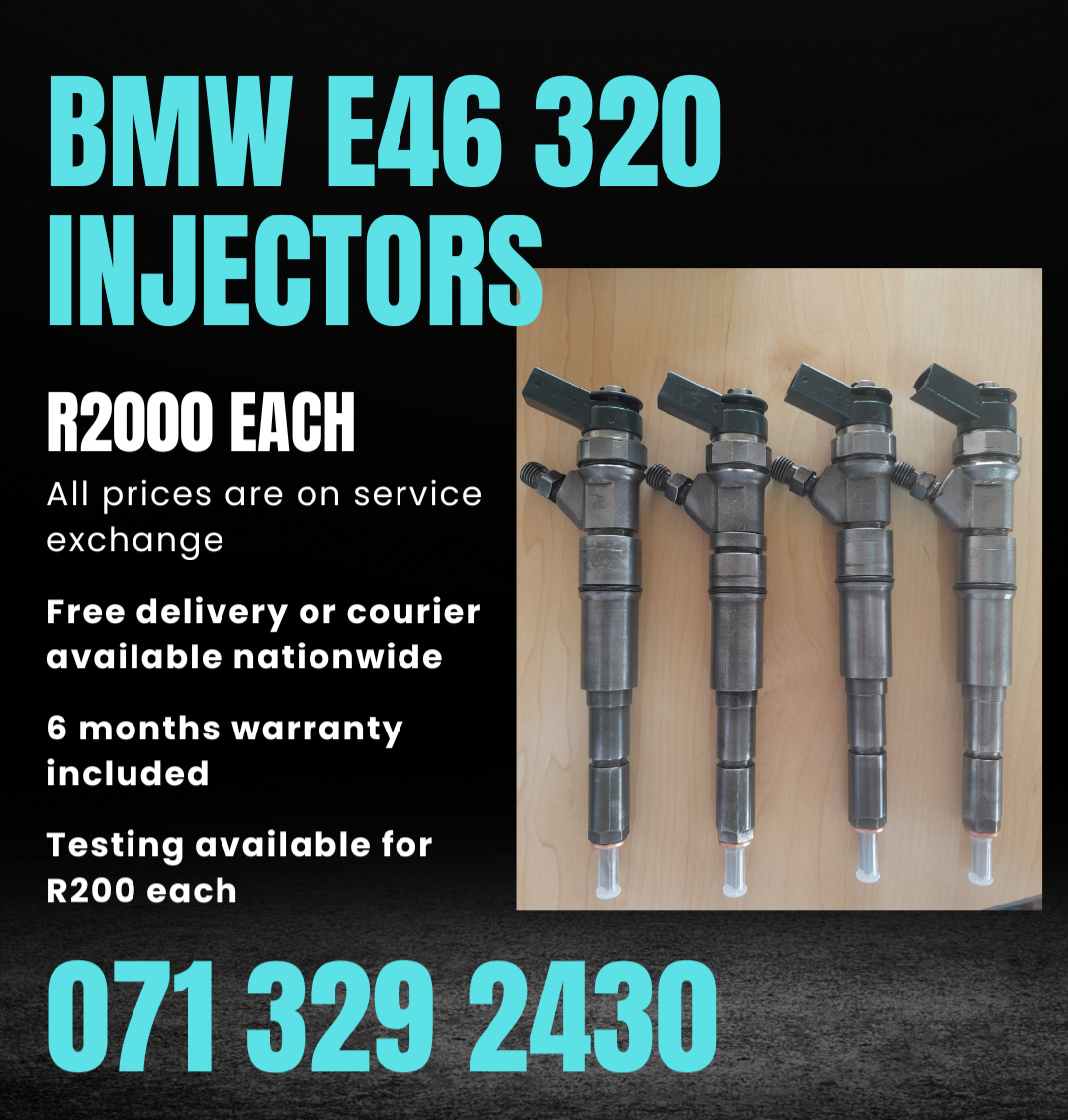 BMW E46 320 INJECTORS FOR SALE WITH WARRANTY ON - Private Seller BMW E46 320 INJECTORS FOR SALE WITH WARRANTY ON - Private Seller