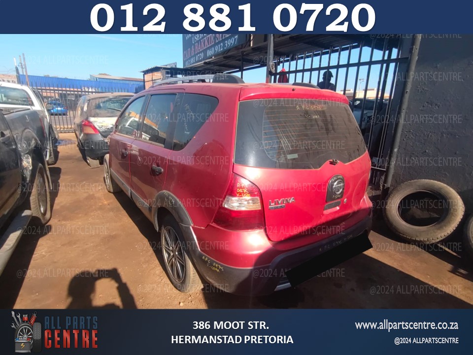 Nissan Livina X-Gear stripping for used spares and used parts