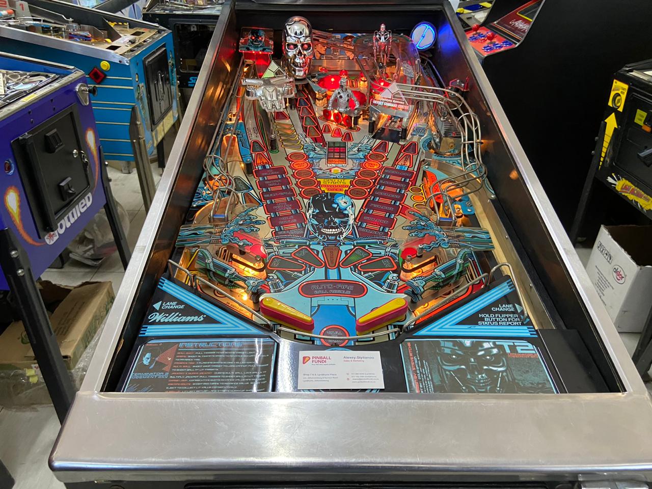 Terminator Pinball Machine for Sale
