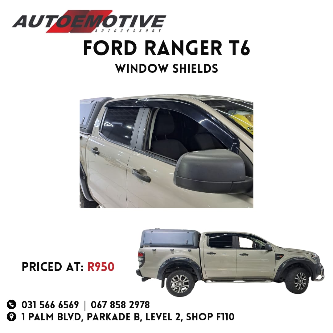 Ford Ranger T6 Window Shields - Private Seller Ford Ranger T6 Window Shields - Private Seller