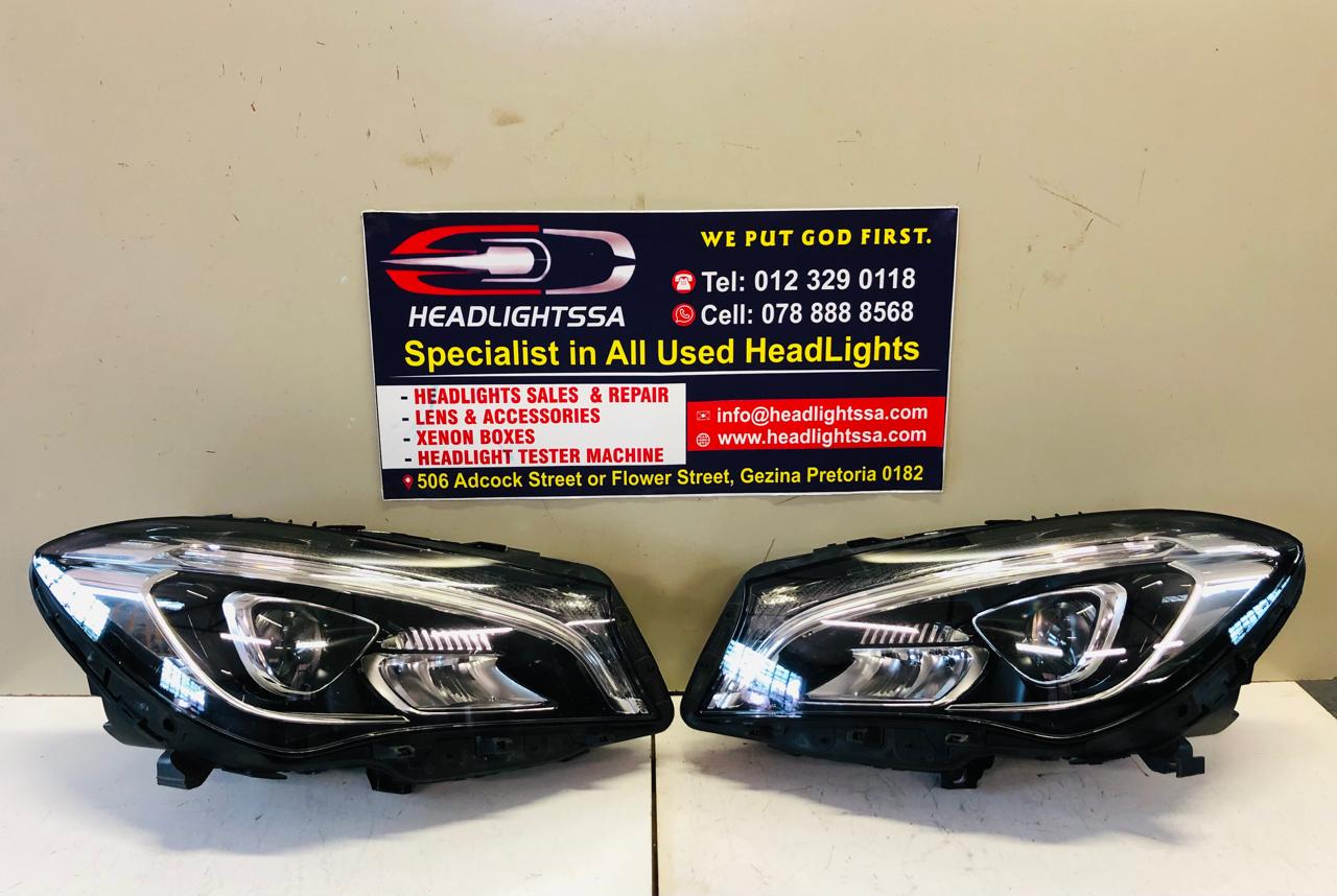 Mercedes Benz left and right side LED xenon headlights different models available - Private Seller Mercedes Benz left and right side LED xenon headlights different models available - Private Seller