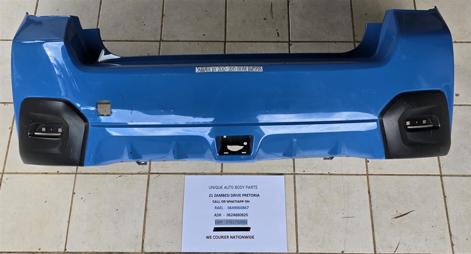 Subaru XV Rear Bumper Subaru XV Rear Bumper