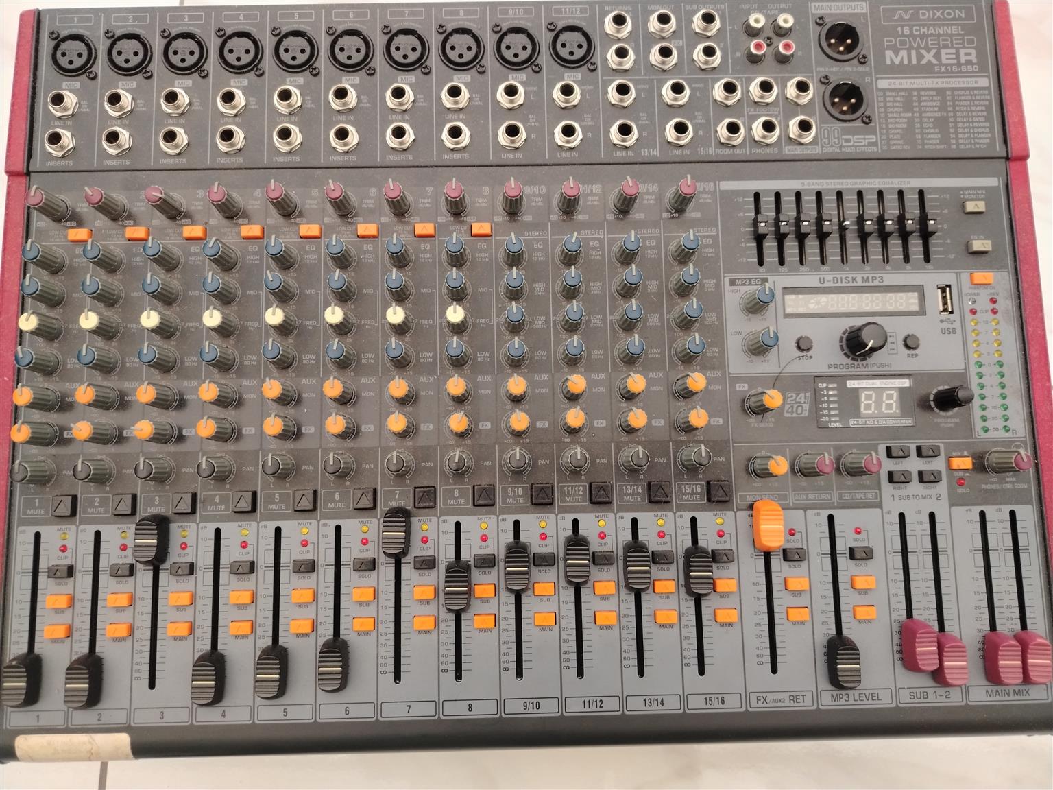 P. A SOUND EQUIPMENT FOR SALE