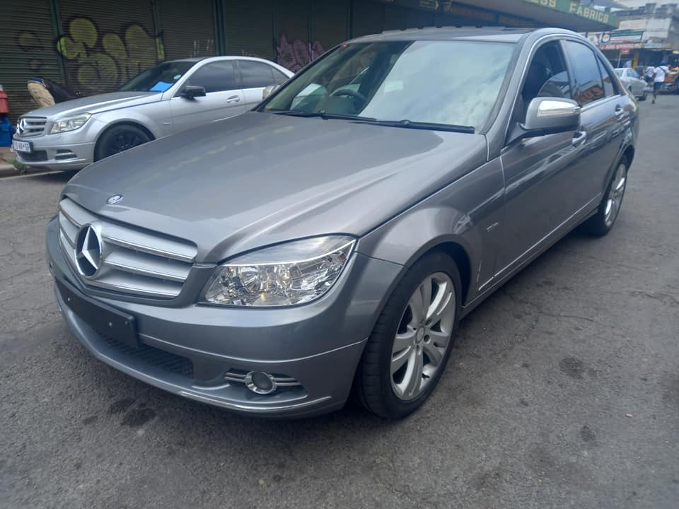 2008 MERCEDES BENZ C200 PETROL, AUTOMATIC, KOMPRESSOR, GREY COLOR, 105000KM,SUNROOF