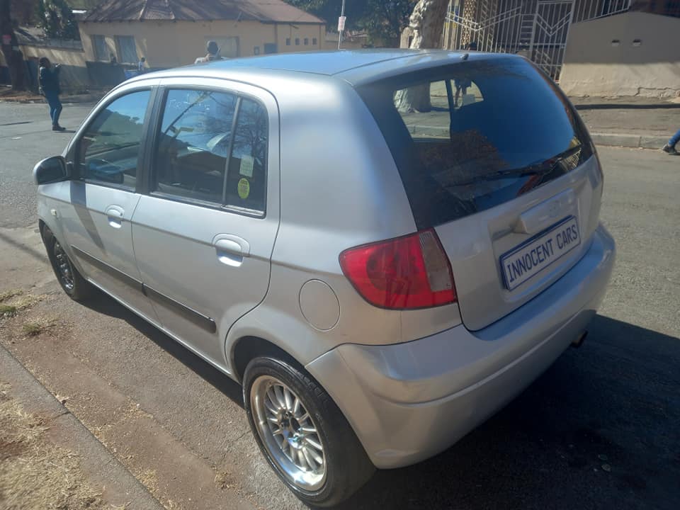 2008 HYUNDAI GETZ 1.6 ENGINE PETROL, MANUAL, SILVER COLOR, MILEAGE 178000KMS,