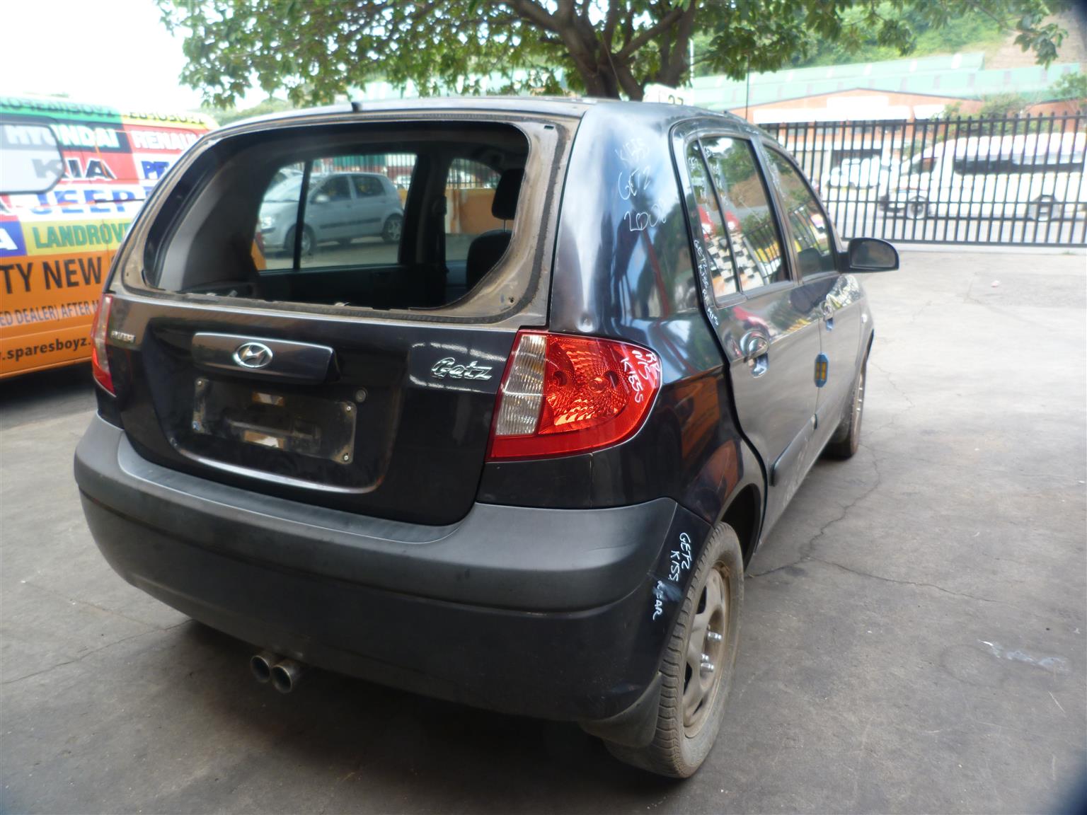 SPARESBOYZ STRIPPING FOR SPARES HYUNDAI GETZ 1.4 SR - Private Seller SPARESBOYZ STRIPPING FOR SPARES HYUNDAI GETZ 1.4 SR - Private Seller