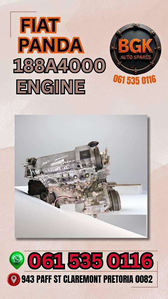 Fiat panda 188A4000 engine for sale - Private Seller