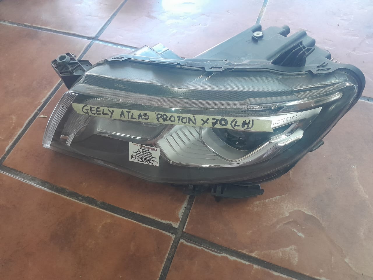 Geely Atlas Proton X70 Leftside Headlight - Private Seller