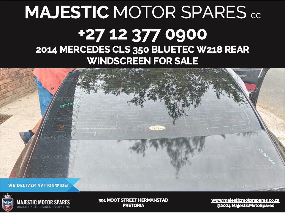 2014 mercedes cls 350 bluetec w218 rear windscreen for sale - Private Seller 2014 mercedes cls 350 bluetec w218 rear windscreen for sale - Private Seller